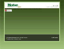 Tablet Screenshot of morixe.com.ar